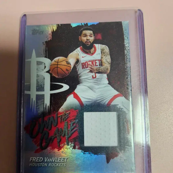 [BUNJANG] Fred VanVleet 2025 Topps Jersey Card / NBA)프레드 밴블릿 2025 Topps 저지 카드