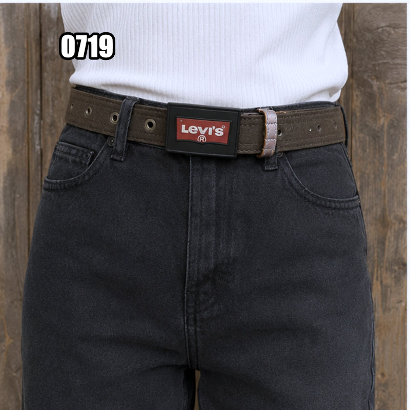 [BUNJANG] Levi's Vintage Leather Belt / 리바이스 빈티지 가죽 벨트 새상품