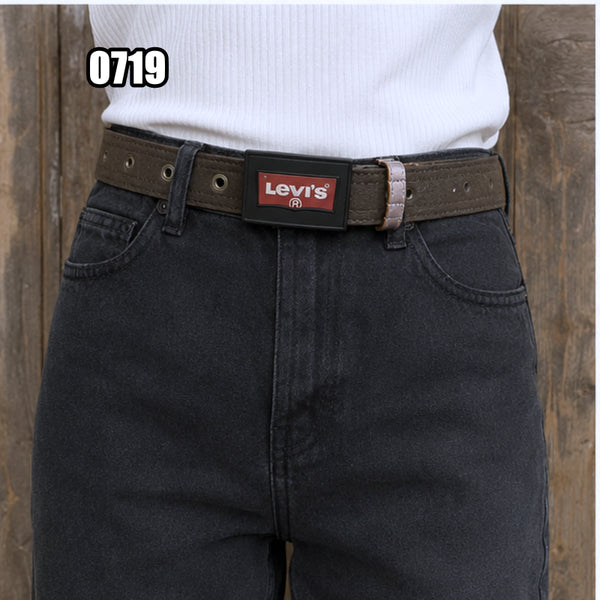 [BUNJANG] Levi's Vintage Leather Belt / 리바이스 빈티지 가죽 벨트 새상품
