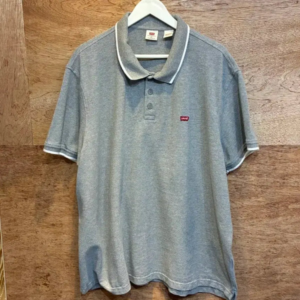 [BUNJANG] Levi's Men's PK Collar T-shirt Size 110 / 리바이스 남성 PK 반팔 카라티 티셔츠 110사이즈