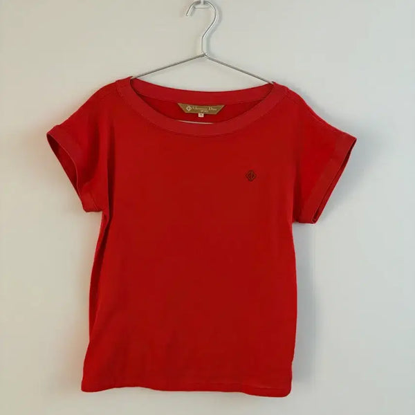 [BUNJANG] Christian Dior Red Short Sleeve T-Shirt / 크리스찬 디올 레드 반팔 티셔츠