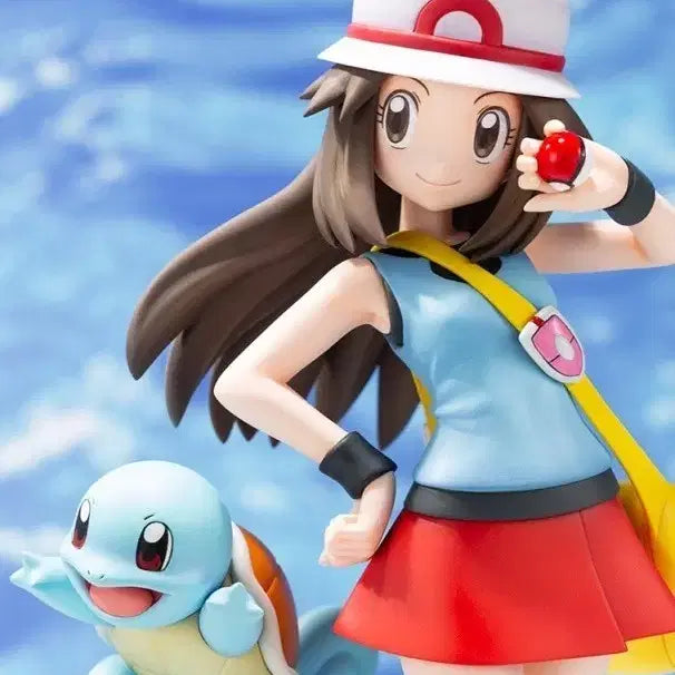 [BUNJANG] Kotobukiya Pokemon Leaf & Squirtle Figure / 코토부키야 포켓몬 리프 & 꼬부기