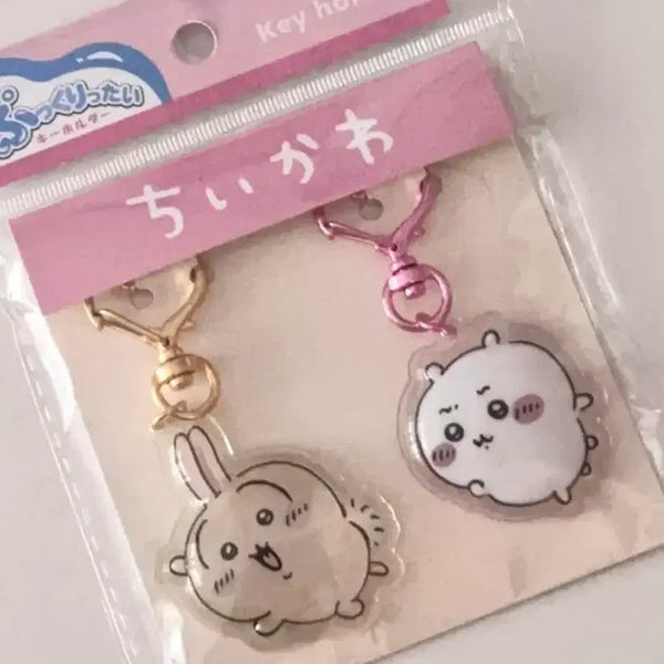 [BUNJANG] Usagi Chuikawa Bonbon Drop Couple Keyring (Japan Authentic) / 우사기 봉봉드랍 커플 키링 일본정품 마스코트홀더 치이카와 먼작귀