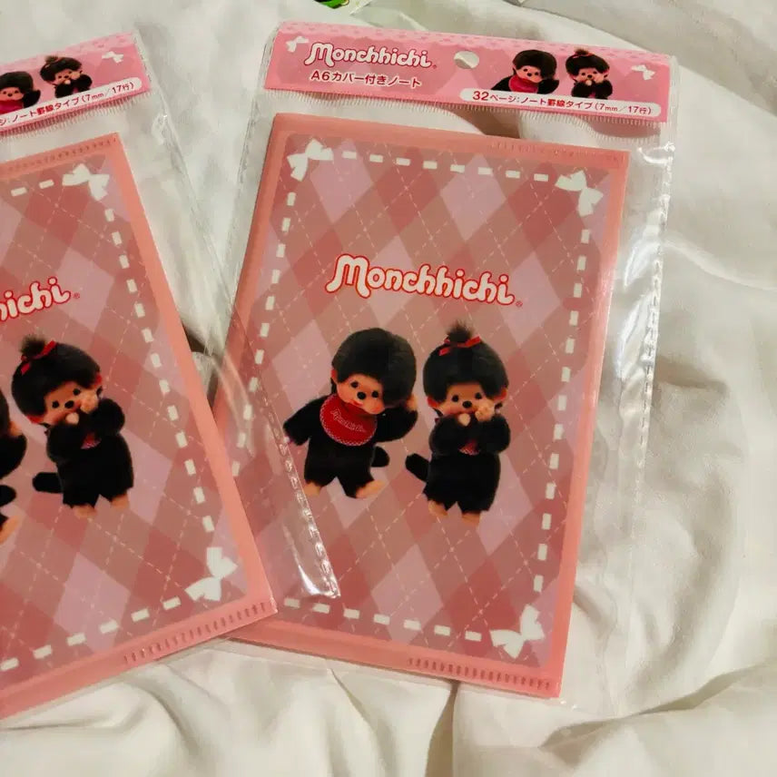 [BUNJANG] Monchhichi A6 Notebook File / 몬치치A6노트파일