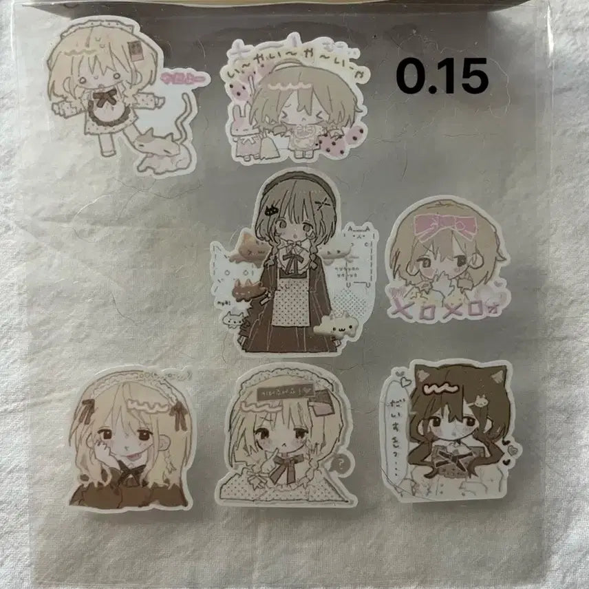 [BUNJANG] Yeondu & Gumiri Sticker Set / 연두,구미리님 스티커