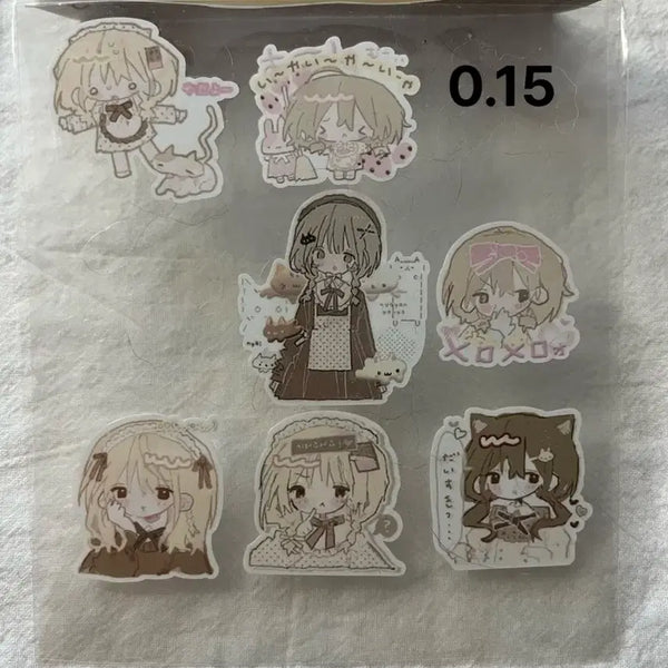 [BUNJANG] Yeondu & Gumiri Sticker Set / 연두,구미리님 스티커