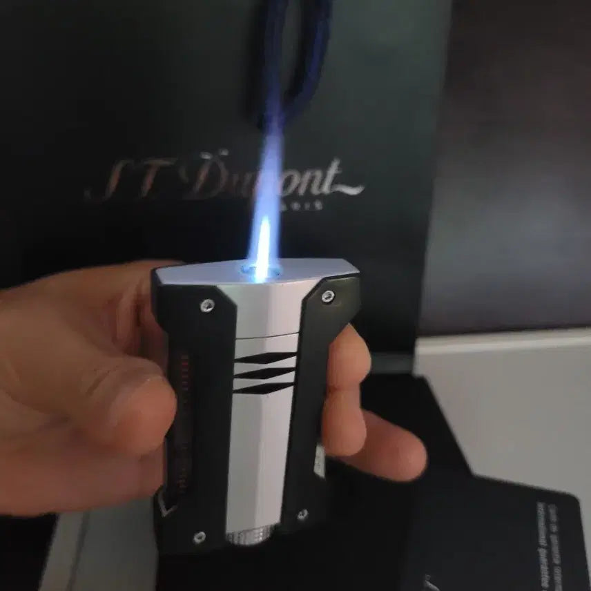 [BUNJANG] S.T. Dupont Defi Extreme Chrome Jet Turbo Lighter / [새상품급] 듀퐁라이터 신형 터보 ca21403 데피 익스트림 크롬 제트 터보 듀퐁 라이타