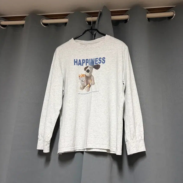 [BUNJANG] Groomit Long Sleeve T-Shirt (New) / [ 새상품 ] 그루밋 긴팔 티셔츠