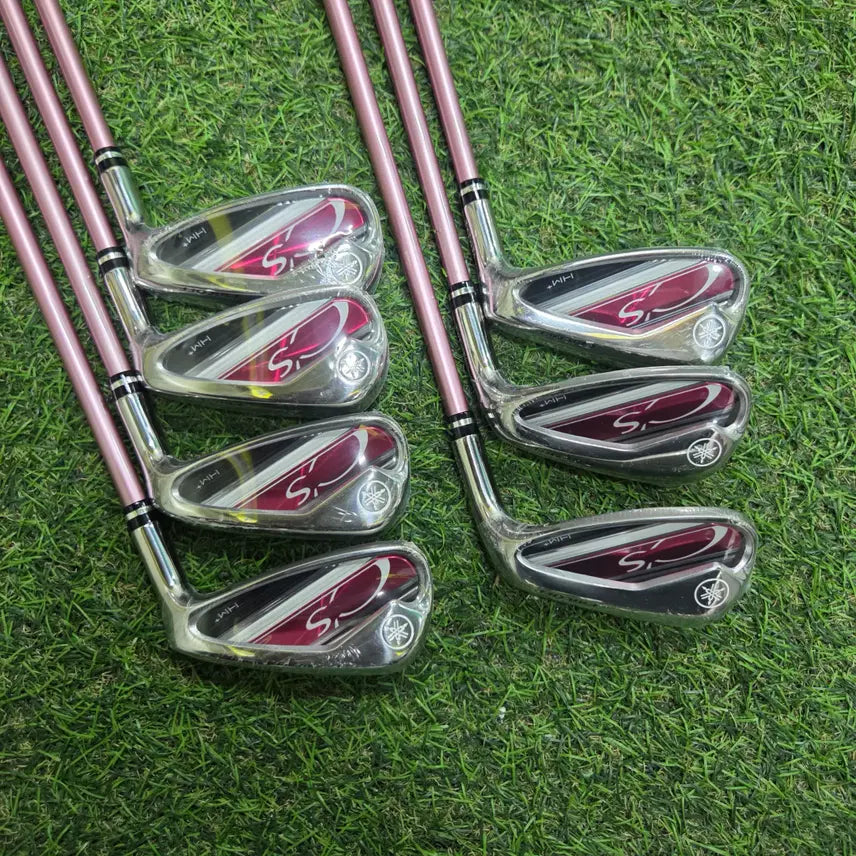 [BUNJANG] Yamaha CS HM+ Women's Iron Set (6-S, 7i) Graphite Shaft L / 중고골프채 야마하 CS HM+ 여성용 미사용 중고 아이언세트