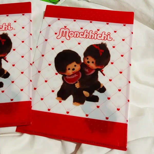 [BUNJANG] Monchhichi A5 Clear File / 몬치치A5클리어파일