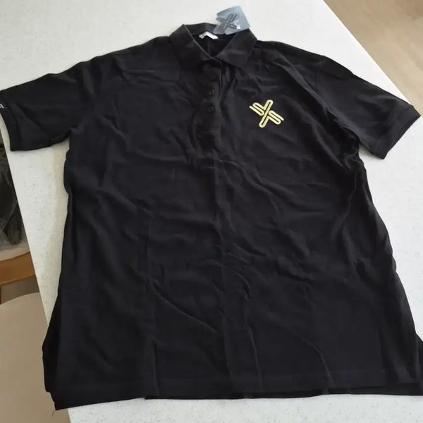 [BUNJANG] Xexymix Collar T-shirt Black / 새상품-테그있음)카라 상의(블랙)(젝시믹스)(할인판매)