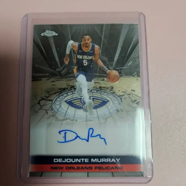 [BUNJANG] Dejounte Murray 2025 Top Chrome Auto Card / NBA)디존테 머레이 2025 탑스크롬 오토 카드