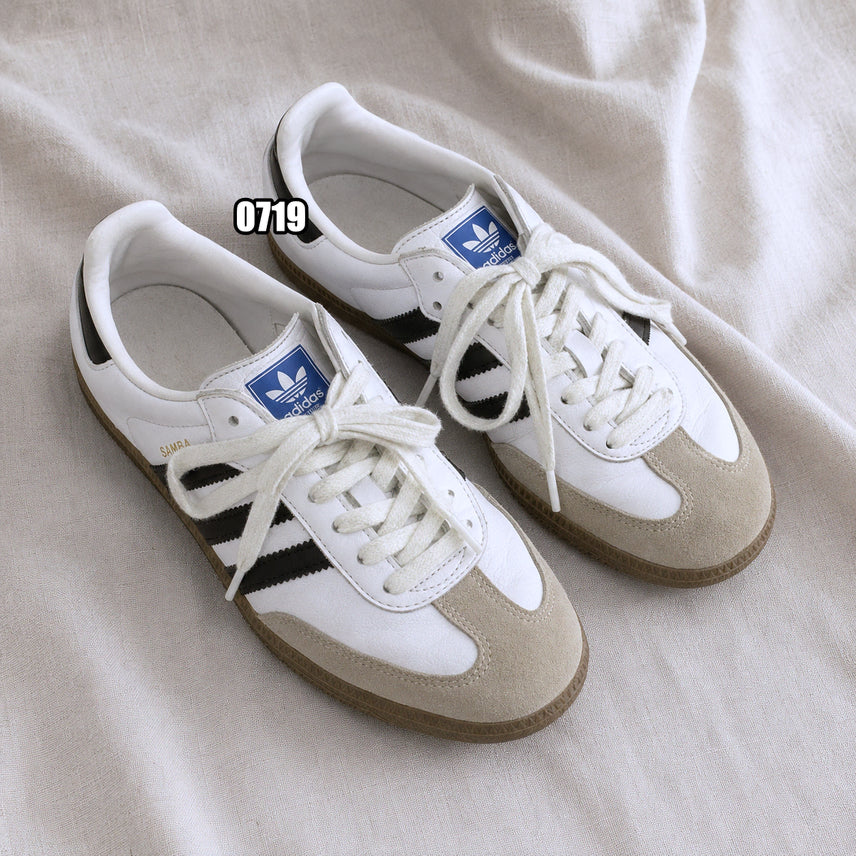 [BUNJANG] Adidas Samba OG Cloud White Core Black / 235) 아디다스 삼바 OG 클라우드 화이트 코어 블랙