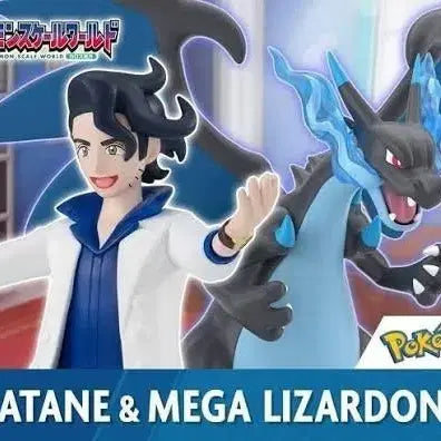 [BUNJANG] Bandai Pokemon Scale World Platane & Mega Charizard X / 반다이 포켓몬 스케일월드 플라타느 & 메가 리자몽 X