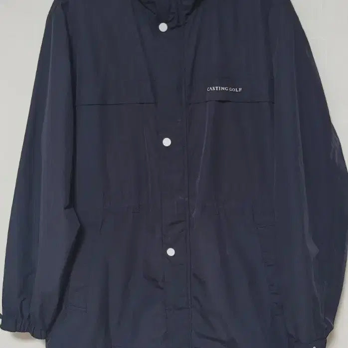 [BUNJANG] Casting Golf Windbreaker Jacket Navy Size 100 / 캐스팅골프 바람막이 자켓 100 네이비
