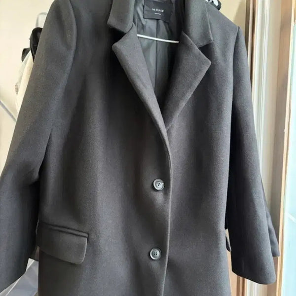 [BUNJANG] 1st PLACE Black Coat / 1st PLACE 검정 코트