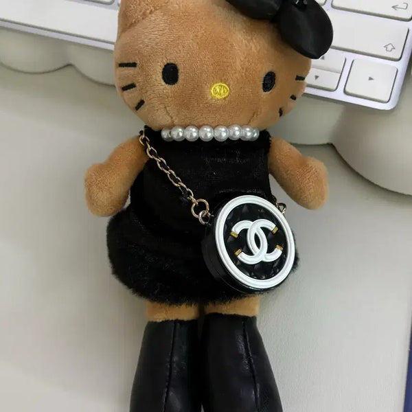 [BUNJANG] Chanel Kitty Charm Keychain / 샤넬 키티 키링 롱다리
