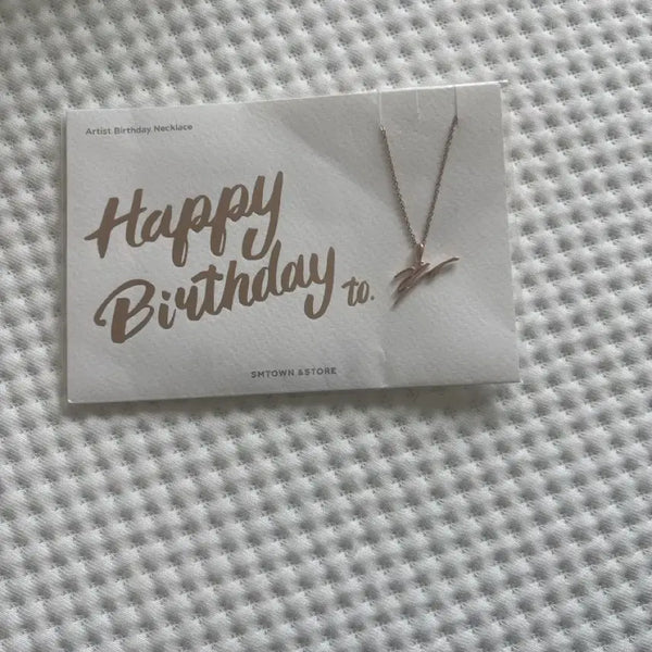 [BUNJANG] NCT Haechan Birthday Necklace / nct 해찬 생일 목걸이