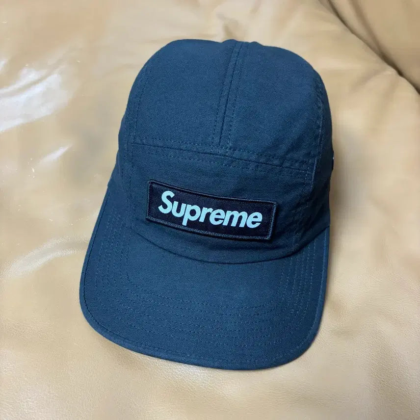 [BUNJANG] Supreme 24FW Military Black Box Logo Camp Cap / 슈프림 캠프캡 모자 박스로고 밀리터리 블랙 24FW