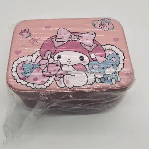[BUNJANG] Sanrio My Melody Makeup Box Ready Bag / 산리오 마이멜로디 메이크업 박스 레디백