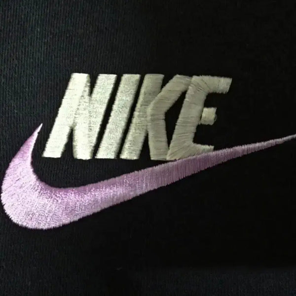 [BUNJANG] Nike Embroidered Logo Short Sleeve T-Shirt Black XL / 나이키 로고 자수 반팔 티셔츠 블랙 XL