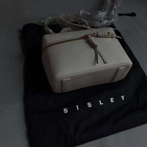 [BUNJANG] Sisley Medium Square Chain Bag (White) / [새상품] 시슬리 미디엄 사각 체인백