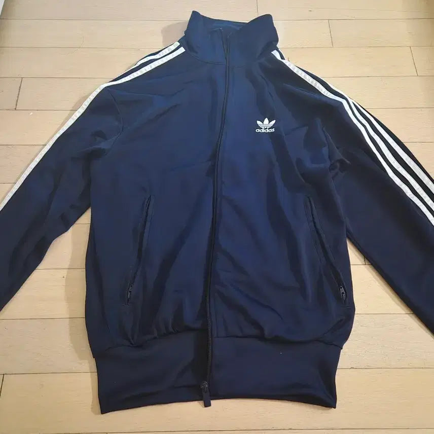 [BUNJANG] Adidas Originals Three-Stripes Track Top Jersey Jacket / 아디다스 오리지널스 삼선 트랙탑 져지 자켓