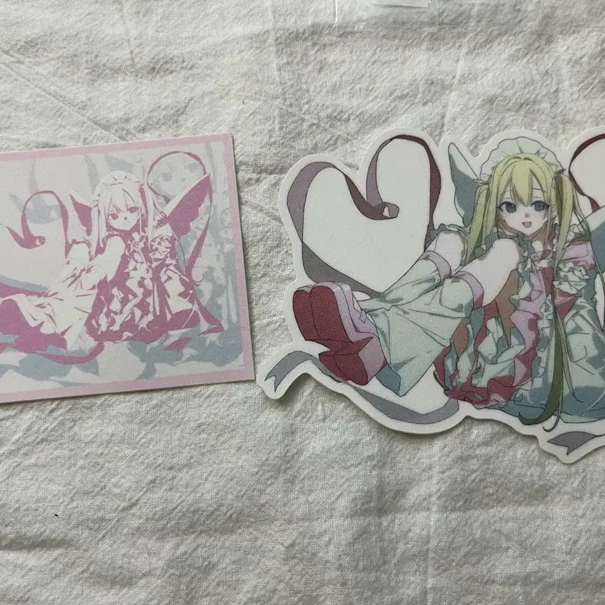 [BUNJANG] Kimino Mikata "Jo-gak" Sticker Set / 키미노 미카타님 조각 스티커