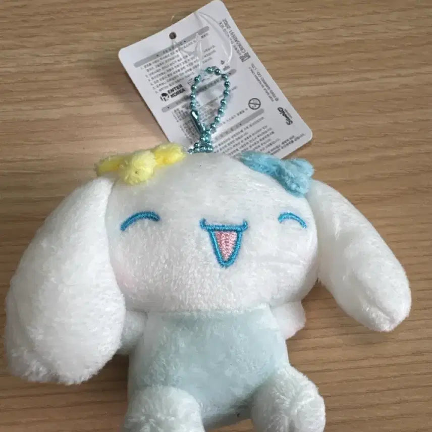 [BUNJANG] Sanrio Cinnamoroll Plush Keychain Pastel 8cm / 산리오 시나모롤 인형 키링 파스텔 8cm