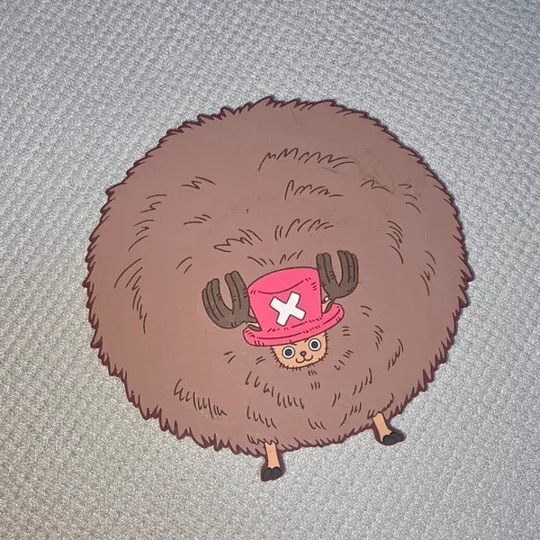 [BUNJANG] One Piece Chopper Rubber Coaster / 쵸파 러버코스터