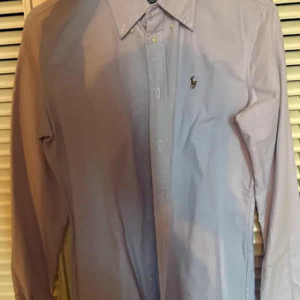 [BUNJANG] Polo Ralph Lauren Women's Purple Shirt Size S / 폴로 보라셔츠 여성 s사이즈