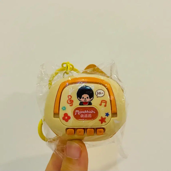 [BUNJANG] Monchhichi Recorder Keychain - New / (새상품)몬치치 녹음기 키링 팝니다