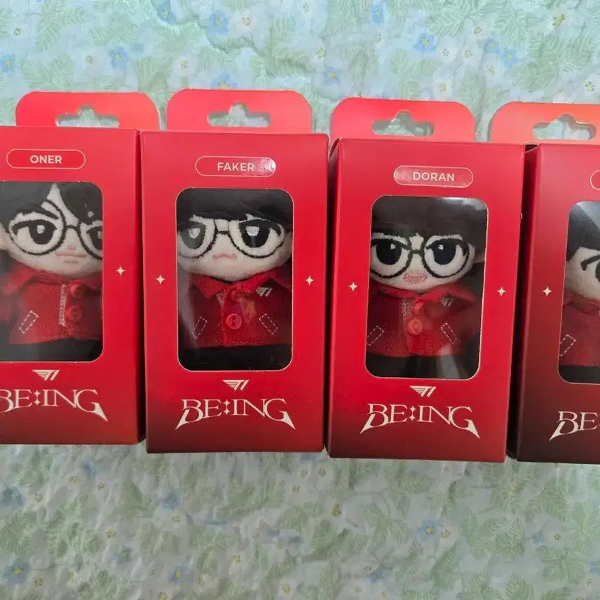 [BUNJANG] T1 2025 Bundle Set 10cm Doll Keychains (Doran, Oner, Faker, Keria) / T1 2025 10cm 인형키링 도란 오너 페이커 케리아 일괄