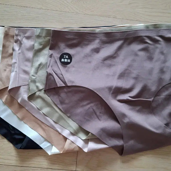 [BUNJANG] Seamless Women's Panties (L) - Set of 6 / 심리스 무봉재 여성팬티 (L)