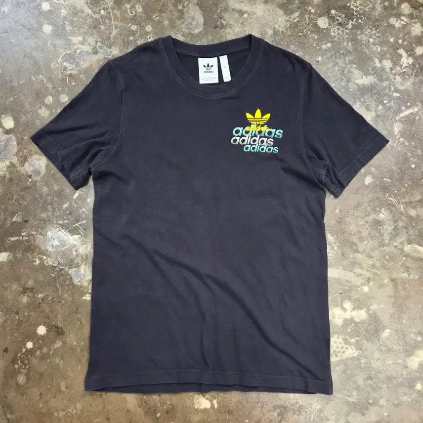 [BUNJANG] Adidas Trefoil Logo Short Sleeve T-Shirt / M) 아디다스 트레포일로고 반팔티 반팔티셔츠 남여공용 올드스쿨 스트릿패션