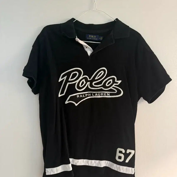 [BUNJANG] Polo Ralph Lauren Black Crewneck T-Shirt / 폴로 랄프로렌 블랙 라운드넥 티셔츠