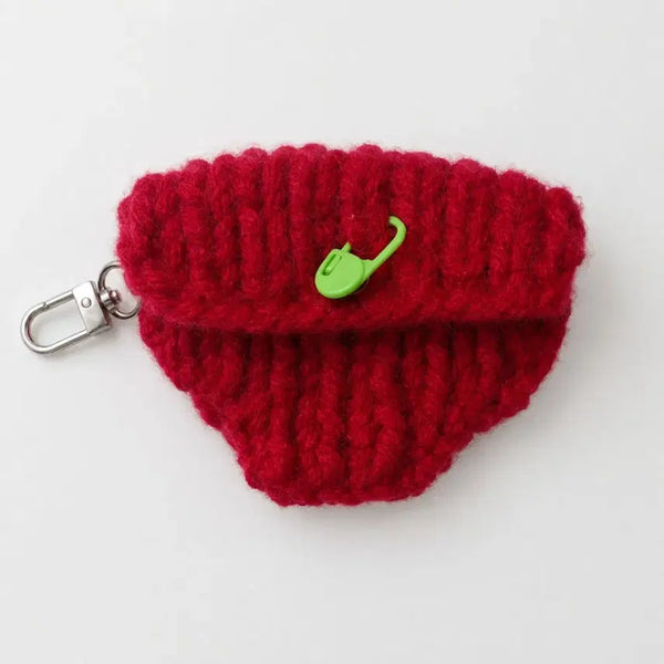 [BUNJANG] Handmade "Bantzu" Style Card Holder with Keychain / 빤쮸 카드지갑