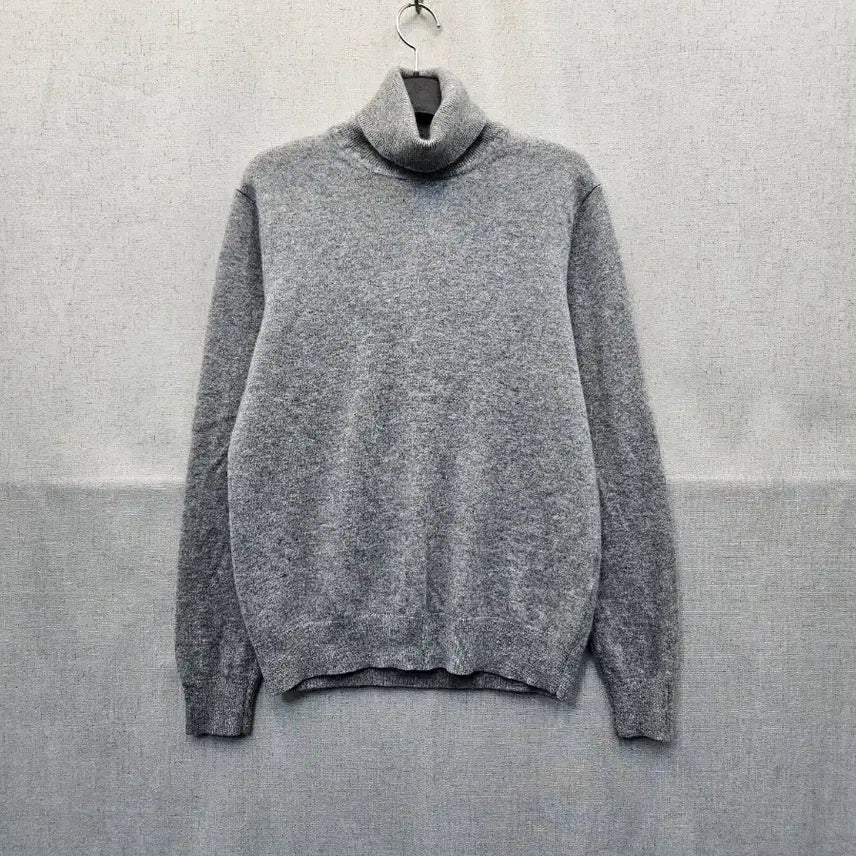 [BUNJANG] Uniqlo Grey Cashmere Turtleneck Sweater / 유니클로 그레이 캐시미어 목폴라 (200