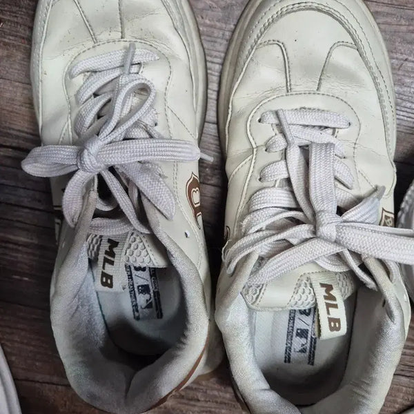 [BUNJANG] MLB Baseball Sneakers White 275 / MLB 야구 스니커즈 흰색275