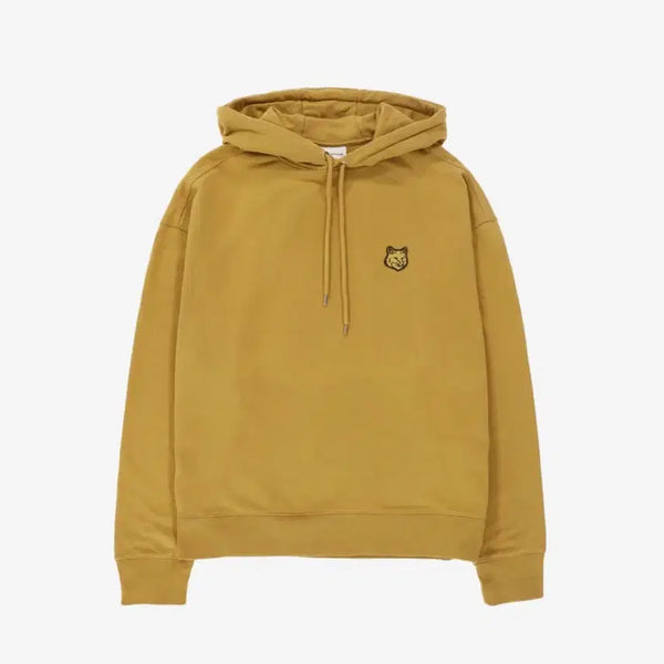 [BUNJANG] Maison Kitsuné Bold Fox Head Patch Oversized Hooded Trench Coat / 메종 키츠네 볼드 폭스 헤드 패치 오버사이즈 후드 트렌치