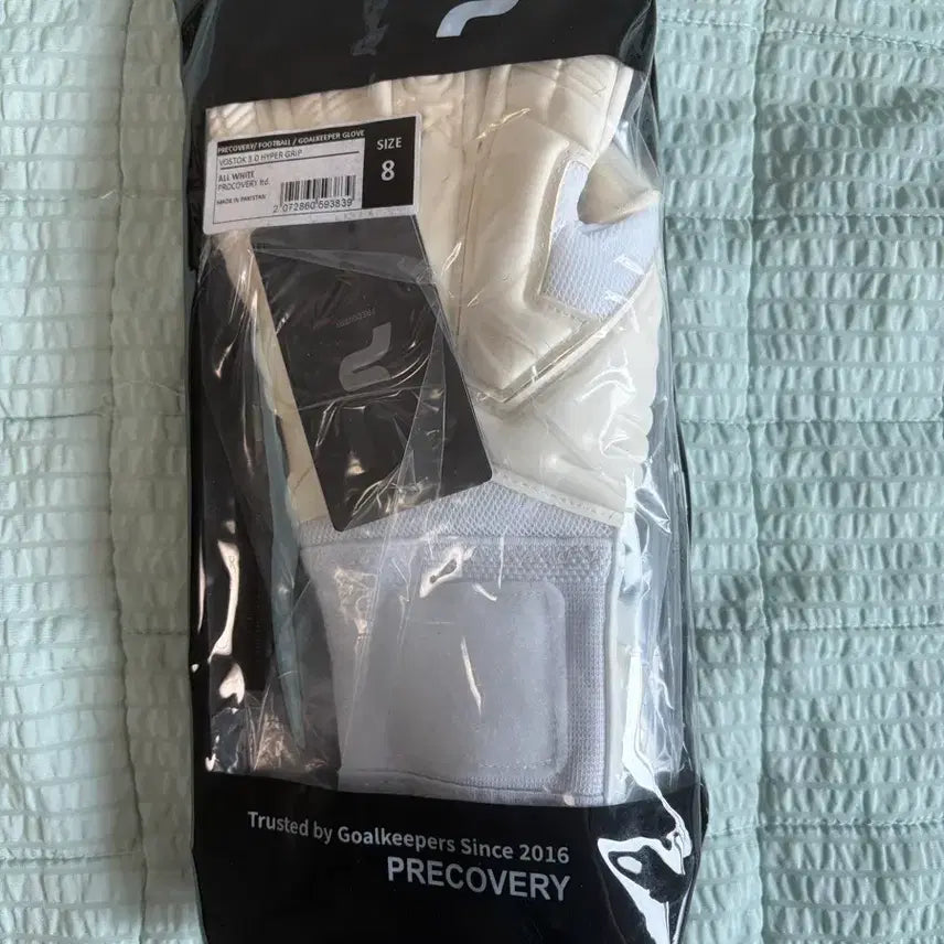 [BUNJANG] Precovery Bostok 3.0 Hyper Grip Goalkeeper Gloves Size 8 / 프리커버리 보스토크 3.0 하이퍼 그립 골키퍼장갑 8호