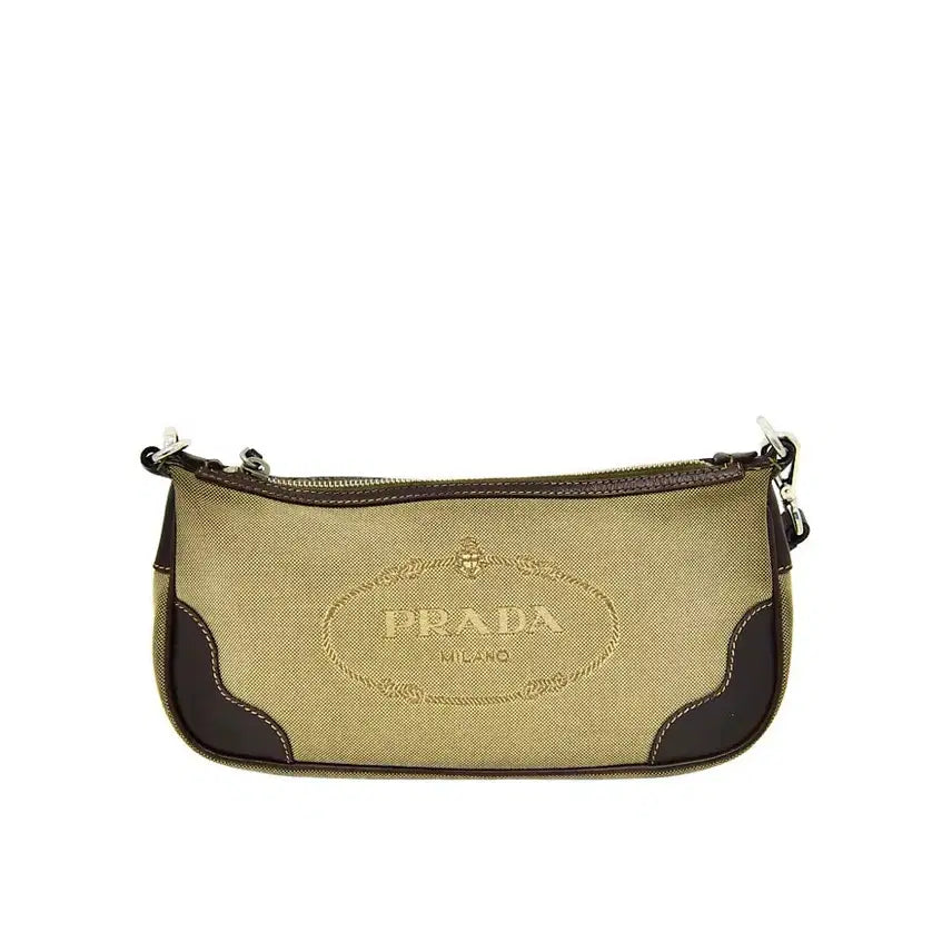 [BUNJANG] Prada Vintage Jacquard Shoulder Bag / 프라다 빈티지 자카드 숄더백(정품)