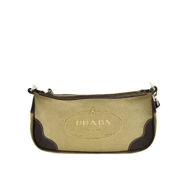 [BUNJANG] Prada Vintage Jacquard Shoulder Bag / 프라다 빈티지 자카드 숄더백(정품)