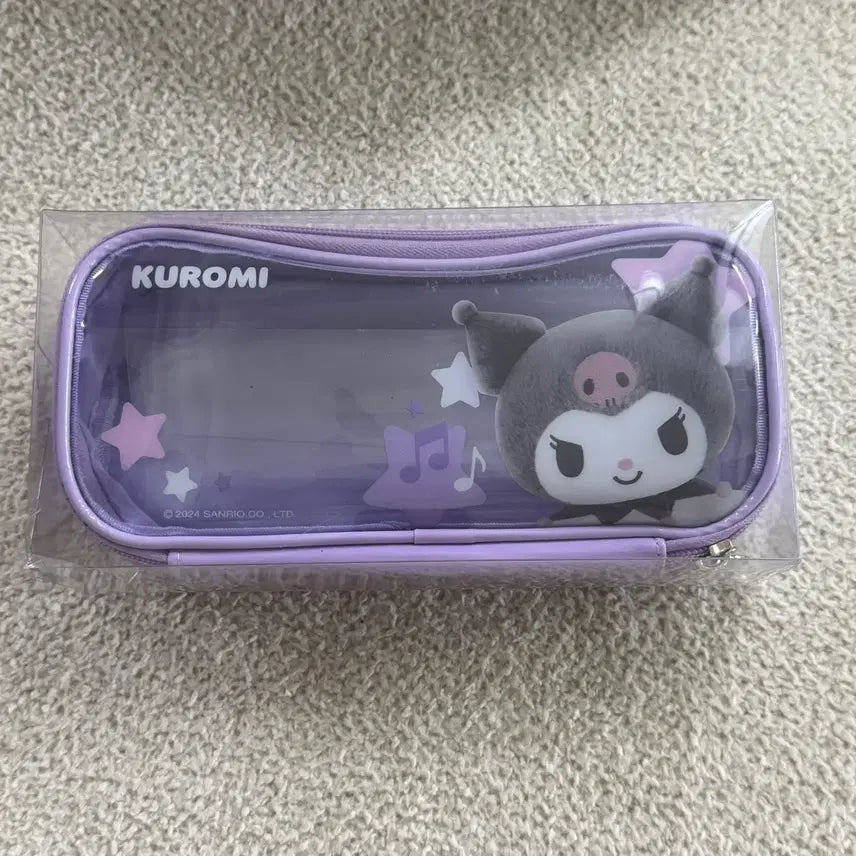 [BUNJANG] Sanrio Kuromi Pencil Case Pouch New / 산리오 쿠로미 필통 파우치 새상품