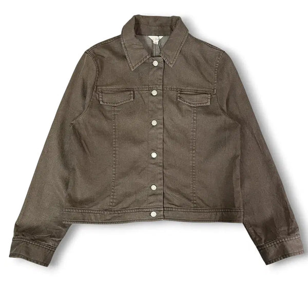 [BUNJANG] Roseberry Brown Denim Trigger Jacket XL / JPN 로즈베리 브라운 데님 트리거 자켓 XL