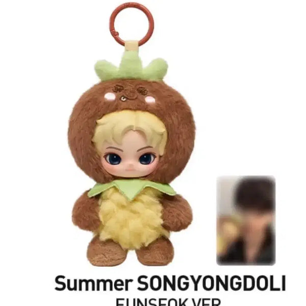 [BUNJANG] Pop Mart RIIZE Sungchan Fluffy Friends Secret Keyring + Photocard / 팝마트 라이즈 RIIZE 키링 시크릿 송용돌이 은석 키링+ 포토카드