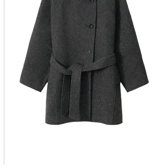 [BUNJANG] Toegg Marron Half Coat Charcoal / toegg 마론 하프 코트 차콜(새제품)