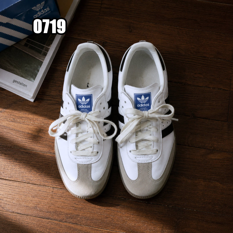 [BUNJANG] Adidas Samba OG Cloud White Core Black / 235) 아디다스 삼바 OG 클라우드 화이트 코어 블랙