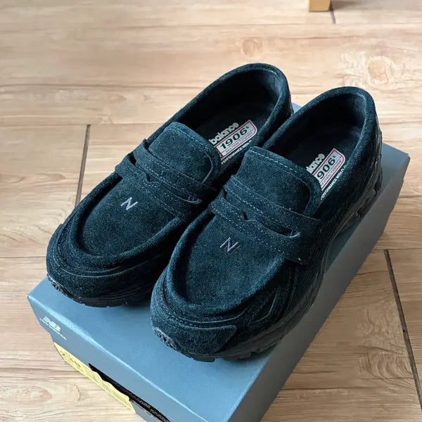 [BUNJANG] New Balance 1906 Loafer Black Cement (230mm) / 뉴발란스 1906 로퍼 블랙 시멘트 / 230 / U1906LNT