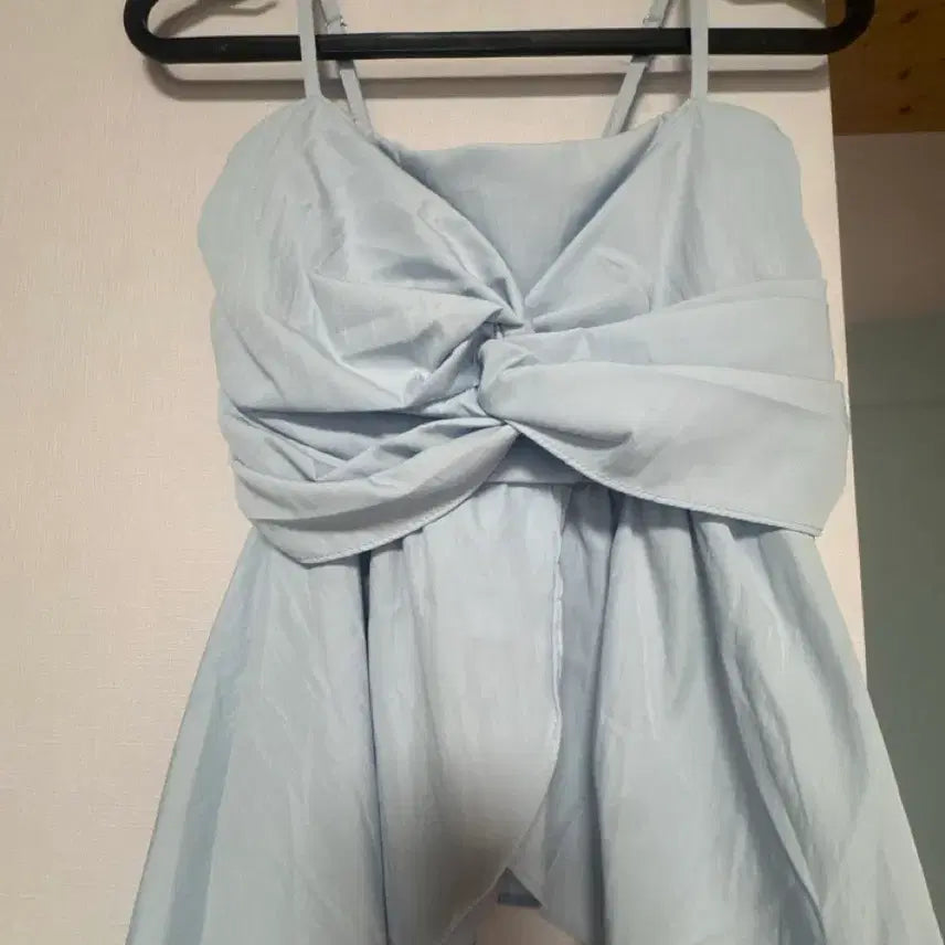 [BUNJANG] Light Blue Blouse / 하늘색 블라우스